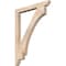 Ekena Millwork Imperial Slat Smooth Bracket, Douglas Fir, 3 1/2"W x 36"D x 48"H BKT04X36X48IMP06SDF - alternate 1